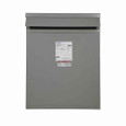 Eaton V43M28E37X General-Purpose Transformer, Dry Type Distribution, DT-3, Three-phase, PV: 416V, Taps: 2 at +2.5% FCAN, 4 at -2.5% FCBN, SV: 208Y/120V, 150°C, 37.5 kVA, Al windings , Elec. Shield, Frame: 912B, uses WS38
