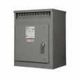 Eaton V48M47F12CUEEESLS47 General purpose ventilated transformer, DT-3 (3-phase), PV 480V, Taps: 2 at +2.5% /4 at -2.5%, SV 480Y/277V, 115°C rise, 112.5 kVA, Copper windings, EE, ESLS47