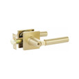Emtek Modern Brass Key In Leverset - Hercules Lever with Rosette - Dummy (Pair)