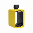 Eaton WD3090FBK non-metallic portable outlet box, Extra depth feed through, Black, Alcryn and Valox
