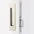 Emtek 2154 Narrow Modern Rectangular Pocket Door Mortise Lock (2" x 7-1/4") - Passage