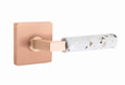 Emtek Emtek SELECT Brass Terrazzo Lever - Passage Set - Limited Release Finish Expansion EMTEK-TERRAZZO-LEVER-PASSAGE-LIMITED-RELEASE-FINISHES