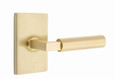 Emtek Emtek SELECT Brass T-Bar Faceted Lever - Passage Set EMTEK-T-BAR-FACETED-LEVER-PASSAGE