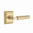 Emtek Emtek SELECT Brass T-Bar Faceted Lever - Passage Set EMTEK-T-BAR-FACETED-LEVER-PASSAGE