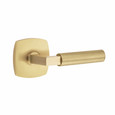Emtek Emtek SELECT Brass L-Square Smooth Lever - Passage Set EMTEK-L-SQUARE-SMOOTH-LEVER-PASSAGE