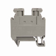 Eaton XBMUK4 Mini Screw Connection Terminal Blocks, Gray, IEC 500V, UL 600V, IEC 41A, UL 10A, 10 AWG/4 mm2 maximum wire