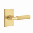Emtek Emtek SELECT Brass T-Bar Straight Knurled Lever - Passage Set EMTEK-T-BAR-STRAIGHT-KNURLED-LEVER-PASSAGE