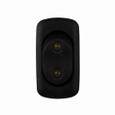 Eaton XR3BG44NV1XX X Series Rocker, Circuit code: G, Circuit position: ON-OFF-ON, Single-pole, Double-throw, Amber-amber lens, 125V lamp