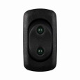 Eaton XR3EG33NV1XX X Series Rocker, Circuit code: G, Circuit position: ON-OFF-ON, Single-pole, Double-throw, Green-green lens, 125V lamp