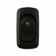 Eaton XR3AEX4NV1XX X Series Rocker, Circuit code: E, Circuit position: OFF-ON, Single-pole, Single-throw, None-amber lens, 125V lamp