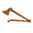 LCN 4050A-3077SCNS Spring Cush-N-Stop Arm with Forged Steel Construction