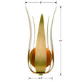 Crystorama Crystorama 511 Broche 1 Light Sconce CRY-511