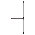 Falcon 19-V-EO Series Grade 1 Narrow Stile Vertical Rod Exit Device - 36" Exit Only