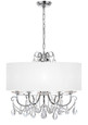 Crystorama 6625 Othello 5 Light Clear Chandelier