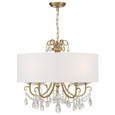 Crystorama 6625 Othello 5 Light Clear Chandelier
