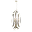 Crystorama 597 Luna 6 Light Mini Chandelier