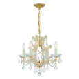 Crystorama Crystorama 4474 Maria Theresa 4 Light Mini Chandelier CRY-4474