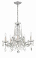 Crystorama Crystorama 4476 Maria Theresa 5 Light Chandelier CRY-4476