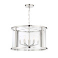 Crystorama Crystorama DEV-B8066 Libby Langdon for Crystorama Devon 6 Light Chandelier CRY-DEV-B8066