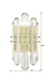 Crystorama Crystorama BOL-8882 Bolton 2 Light Sconce CRY-BOL-8882