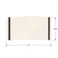 Crystorama Crystorama FUL-902 Fulton 2 Light Sconce CRY-FUL-902