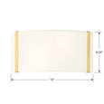 Crystorama Crystorama FUL-902 Fulton 2 Light Sconce CRY-FUL-902