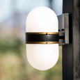 Crystorama CAP-8501 Brian Patrick Flynn for Crystorama Capsule 1 Light Outdoor Sconce