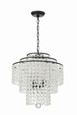Crystorama Crystorama GAB-B7304 Gabrielle 4 Light Chandelier CRY-GAB-B7304