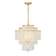 Crystorama Crystorama GAB-B7304 Gabrielle 4 Light Chandelier CRY-GAB-B7304