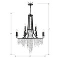 Crystorama Crystorama GAB-B7312 Gabrielle 12 Light Chandelier CRY-GAB-B7312 Crystorama Crystorama GAB-B7312 Gabrielle 12 Light Chandelier CRY-GAB-B7312