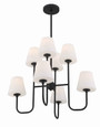 Crystorama Crystorama KEE-A3008 Keenan 8 Light Chandelier CRY-KEE-A3008
