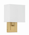 Crystorama BRE-A3632 Brent 1 Light Sconce