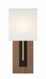 Crystorama BRE-A3633 Brent 1 Light Sconce