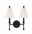 Crystorama RIV-383 Riverdale 2 Light Sconce