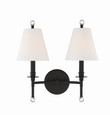 Crystorama RIV-383 Riverdale 2 Light Sconce