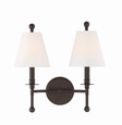 Crystorama RIV-383 Riverdale 2 Light Sconce