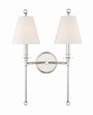 Crystorama RIV-383 Riverdale 2 Light Sconce