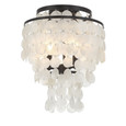 Crystorama BRI-3003 Brielle 3 Light Flush Mount