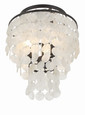 Crystorama BRI-3003 Brielle 3 Light Flush Mount