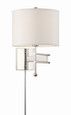 Crystorama MAR-A8031 Marshall 1 Light Task Sconce