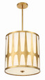 Crystorama ROY-805 Royston 4 Light Mini Chandelier