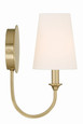 Crystorama PAY-921 Payton 1 Light Sconce