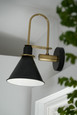 Crystorama MED-B5501 Medford 1 Light Sconce