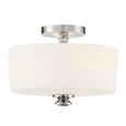 Crystorama TRA-A3302 Travis 2 Light Semi Flush Mount