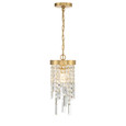 Crystorama WIN-210 Winfield 1 Light Mini Pendant