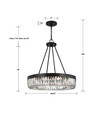 Crystorama ALI-B2010 Alister 10 Light Chandelier