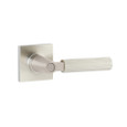 Emtek SELECT L-Square Straight Knurled Key In Lever - Dummy (Pair)