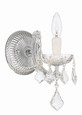 Crystorama 4471 Maria Theresa 1-Light Crystal Sconce