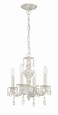 Crystorama 5024 Paris Market 4 Light Mini Chandelier