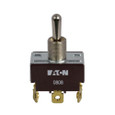 Eaton XTD4B2A X Series Toggle Switch, Circuit position: ON-OFF-ON, Two-pole, Double-throw, 20A at 125 Vac, 10A at 277 Vac, 15A at 28 Vac, 3/4 hp at 125-250 Vac, Screw terminals